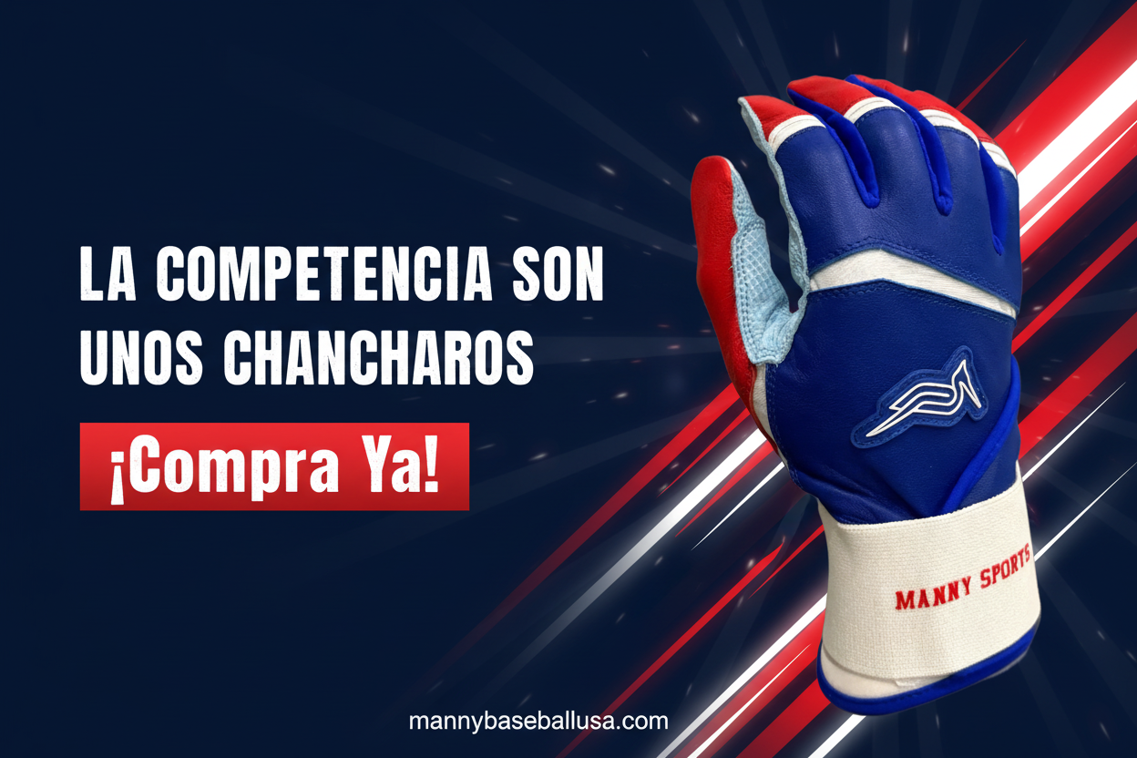 La Garza Long Cuff Batting Gloves By Manny Baseball USA